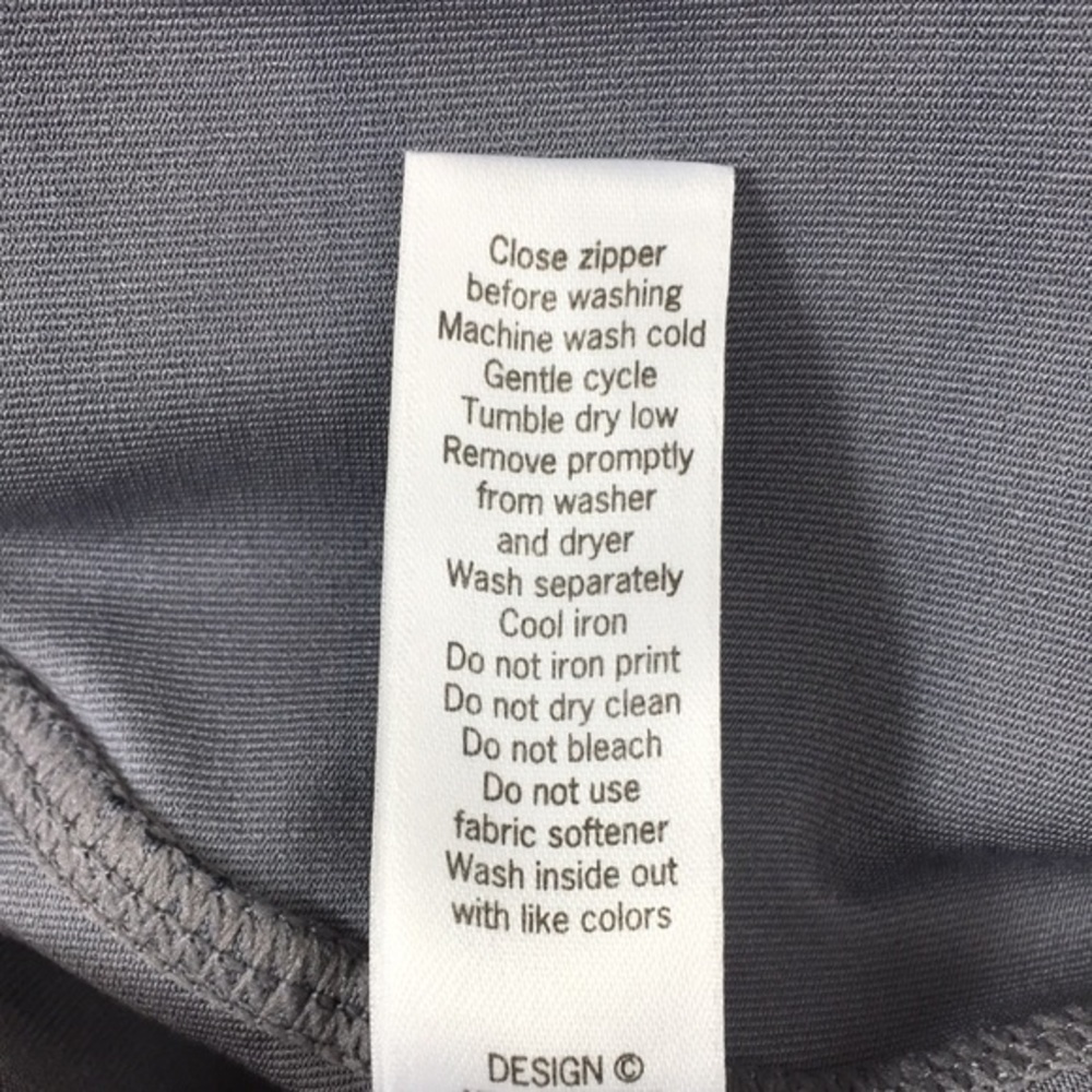 Athleta Gray Black Relay Striped Legging Womens XL Running - Picture 13 of 14